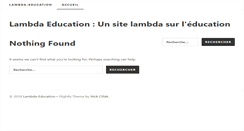 Desktop Screenshot of lambda-education.ch